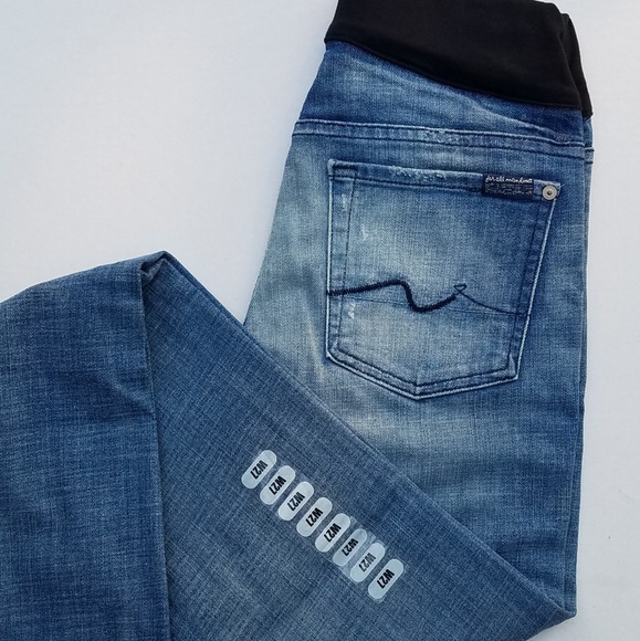 7 For All Mankind Maternity Jeans - Picture 3 of 4